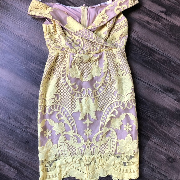 Hello Molly Toothpaste Kisses Dress Yellow - Picture 1 of 3